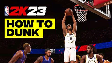 Thats all we have on how to dunk in NBA 2K24. . How to dunk in 2k23 ps4